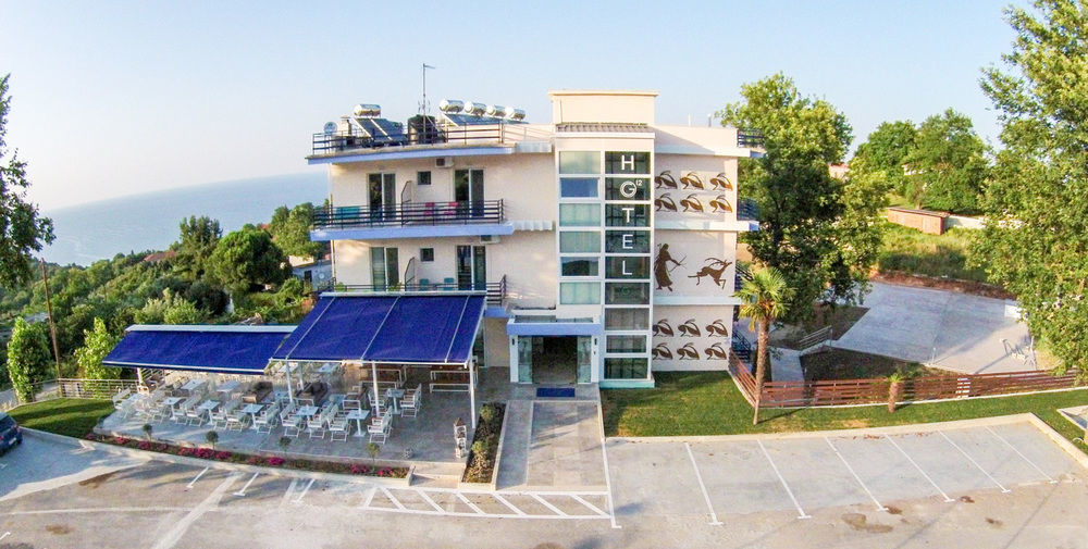12 Olympian Gods Hotell Platamonas Exteriör bild